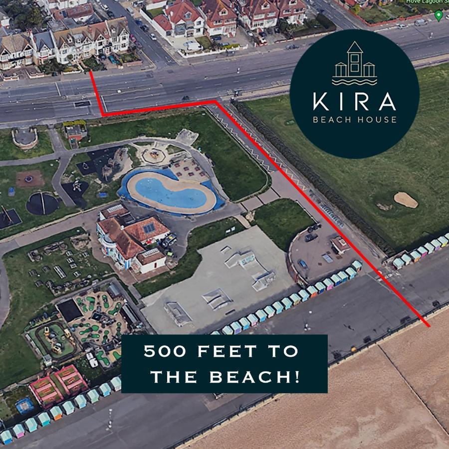 Kira Beach House, Hove Beach Eksteriør billede